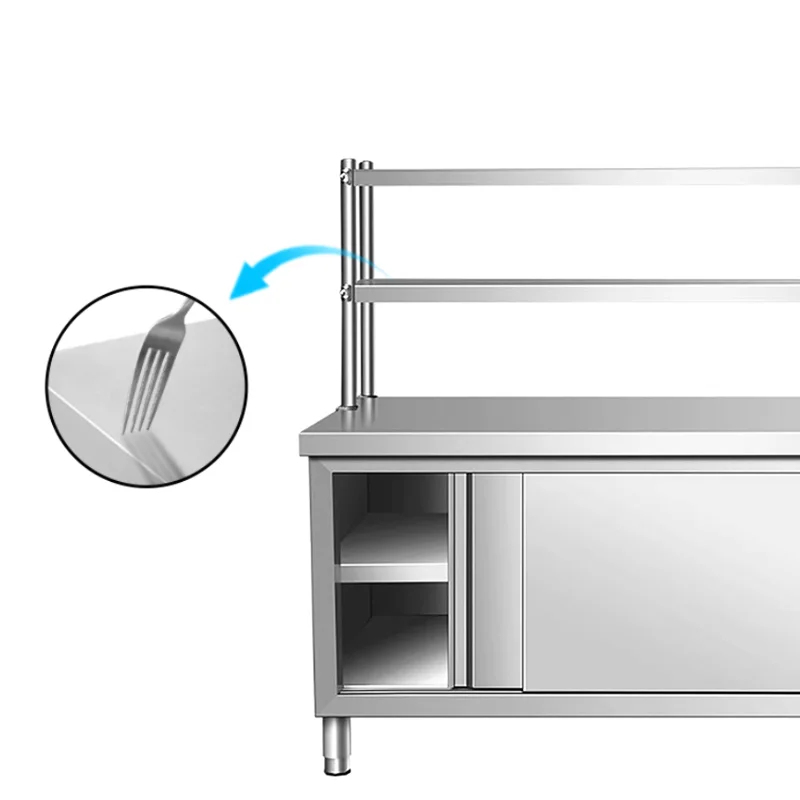 custom.-standing Stainless Ste - Commercial Kitchen Worktops ulasan dan harga