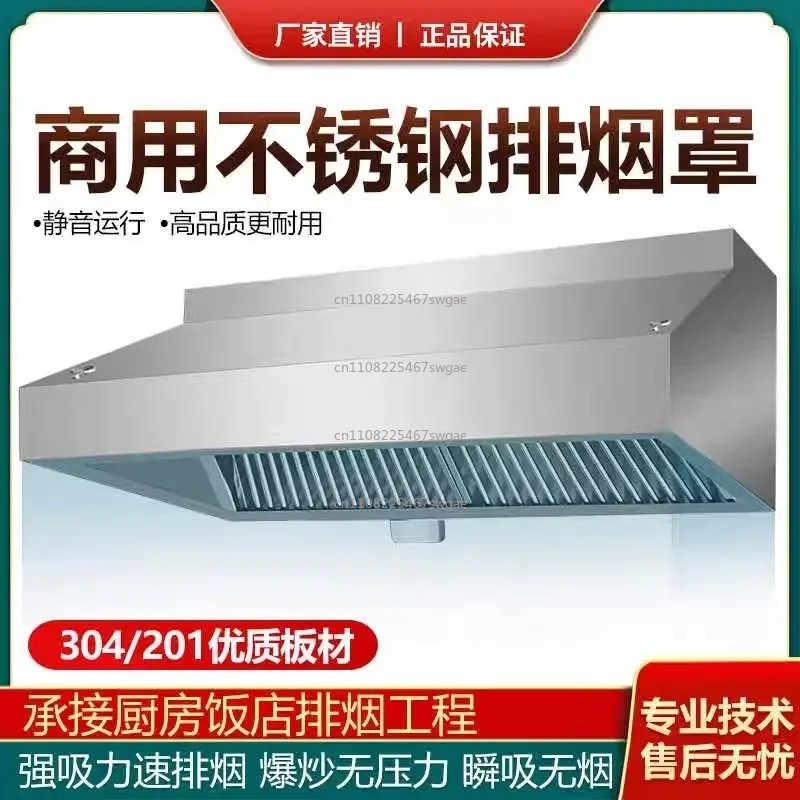Steel Kitchen Exhaust Hood Hig - Commercial Kitchen Hoods ulasan dan harga