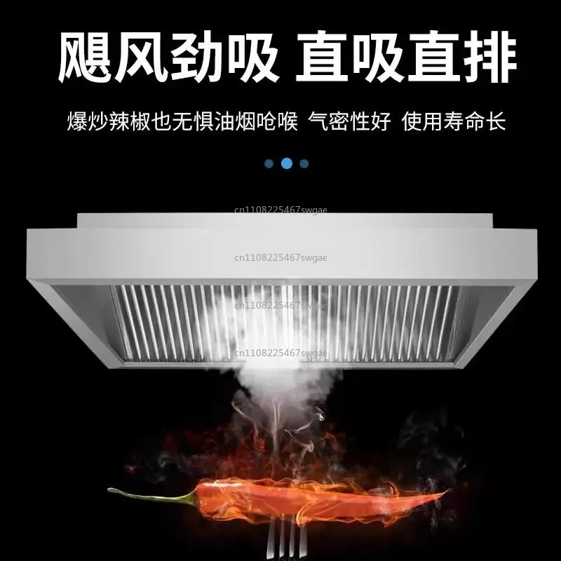Steel Kitchen Exhaust Hood Hig - Commercial Kitchen Hoods ulasan dan harga