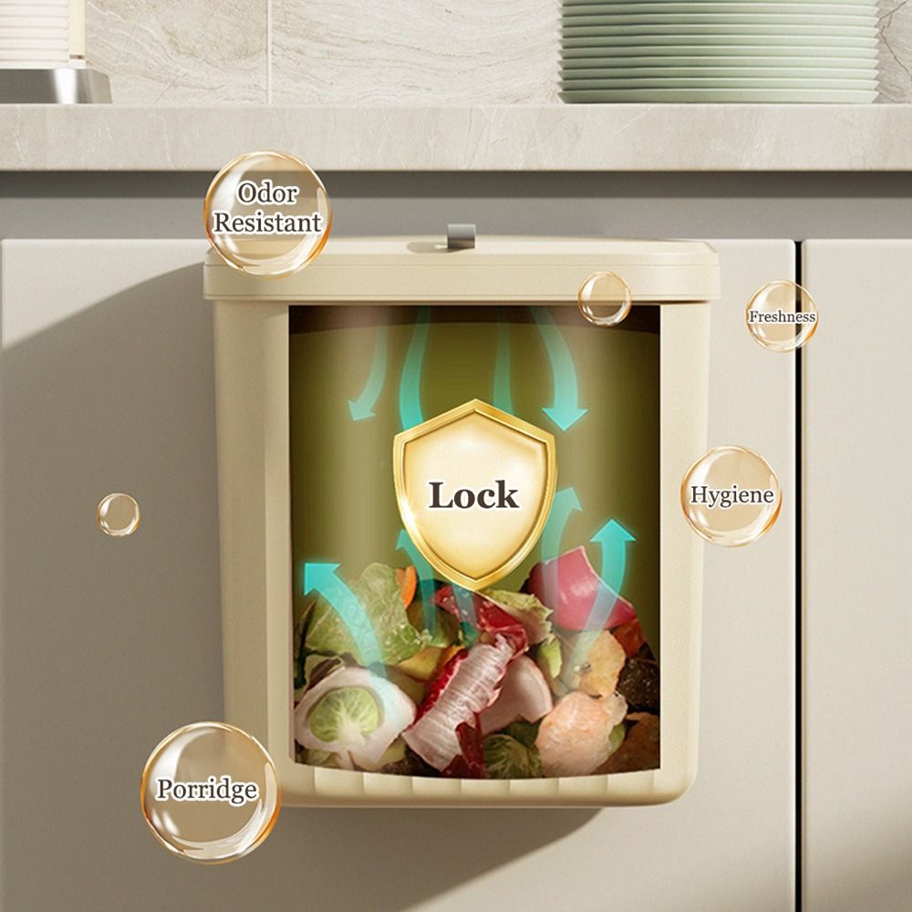 1Pcs New Cabinet Compost Trash - Commercial Kitchen Bin ulasan dan harga