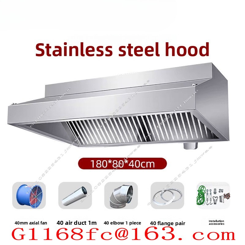 Stainless Steel Exhaust Hood f - Commercial Kitchen Hoods ulasan dan harga