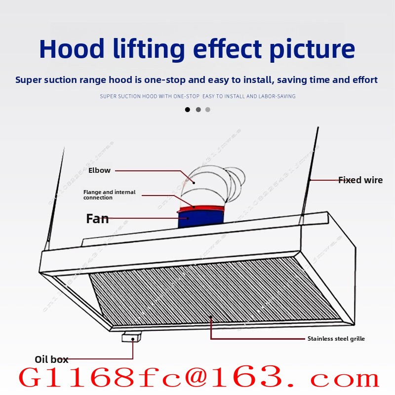 Stainless Steel Exhaust Hood f - Commercial Kitchen Hoods ulasan dan harga